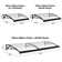 Upgraded Durable Polycarbonate Window Awning - Uv Block,Weather-Resistant Canopy 40* 31.5In