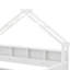 Lits plateforme en bois pleine grandeur avec DEL, tablettes de rangement, tiroirs et garde-corps-1932042455