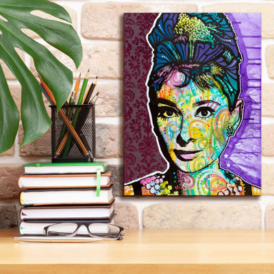 «Audrey 2» par Dean Russo, reproduction sur toile tendue