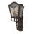 Christian Steel Candle Wall Light