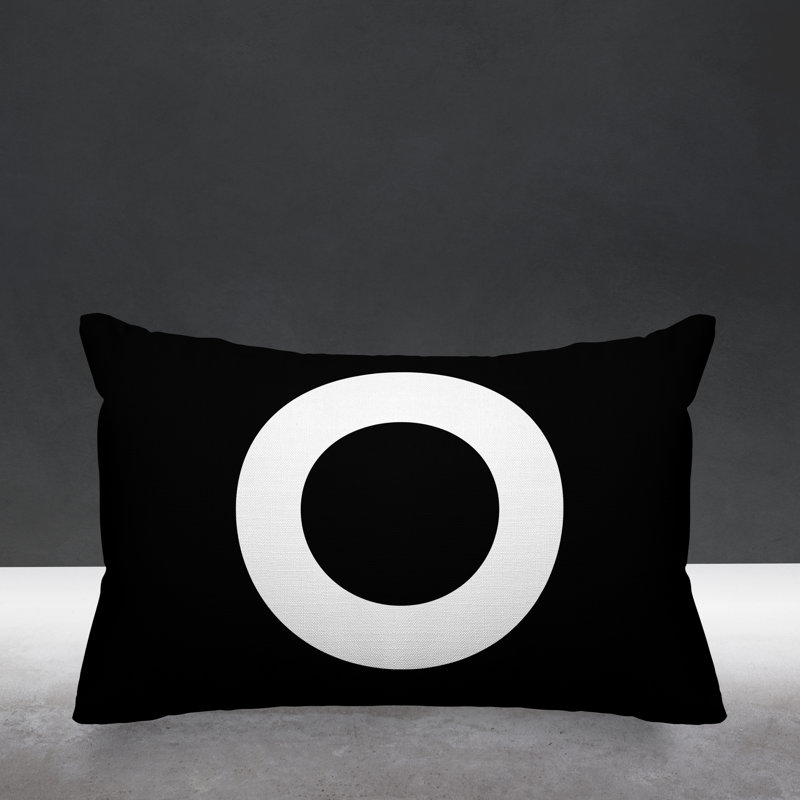 Coussin Luella, Noir