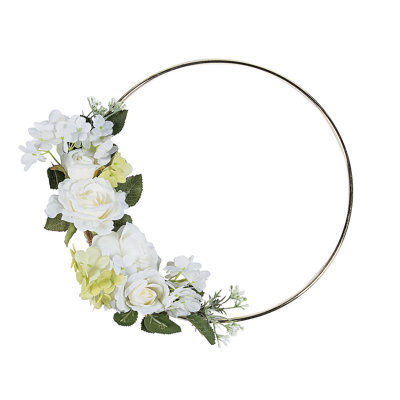 Faux Metal 12.5'' Wreath