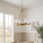 Iron 6-Light Chandelier-84918707