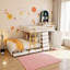 Lit superposé Scrigno double avec rangement : 2 grands tiroirs, 5 petits tiroirs et une armoire-37688000
