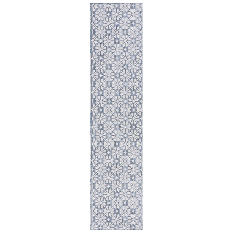 Msr400 Performance Geometric Indoor/Outdoor Area Rug, Runner 2' x 9'