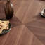Table de salle à manger ronde en bois massif noyer-1669744546