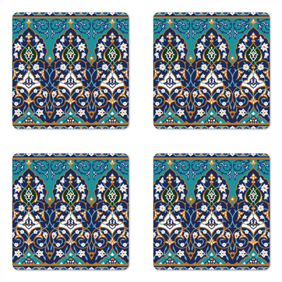 Square 4 Piece Coaster Set