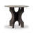 Qiara Iron Top End Table