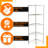 14 " W Steel Adjustable Shelving Unit