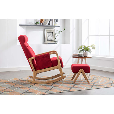 Chaise berçante Solid + PlyWood