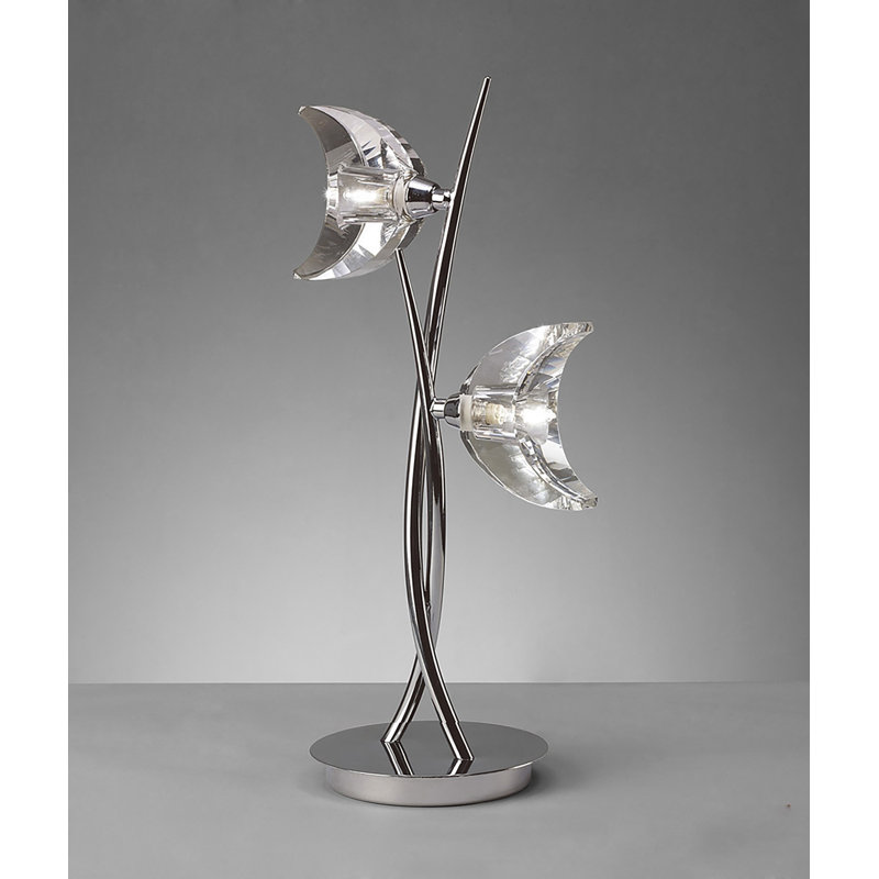 Drossett Metal Novelty Lamp, Chrome