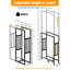 75cm W Metal Log Rack