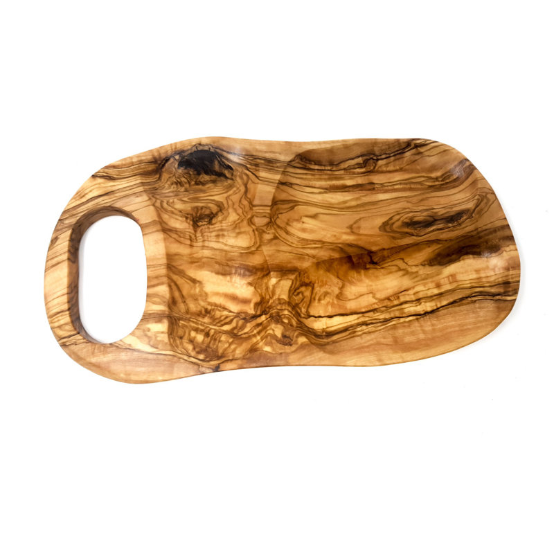 August Grove Dre Wood Divided Serving Dish