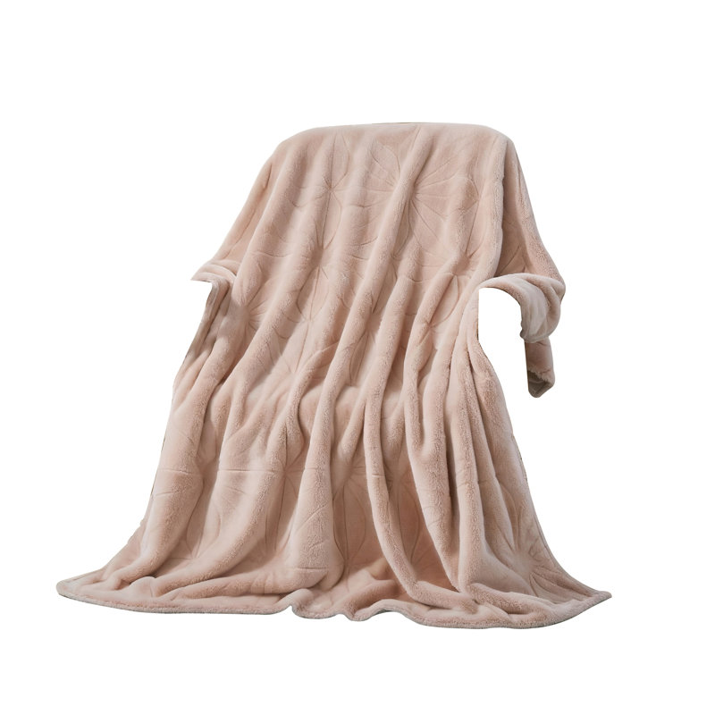 Luxury Faux Fur Throw Blanket 50x70