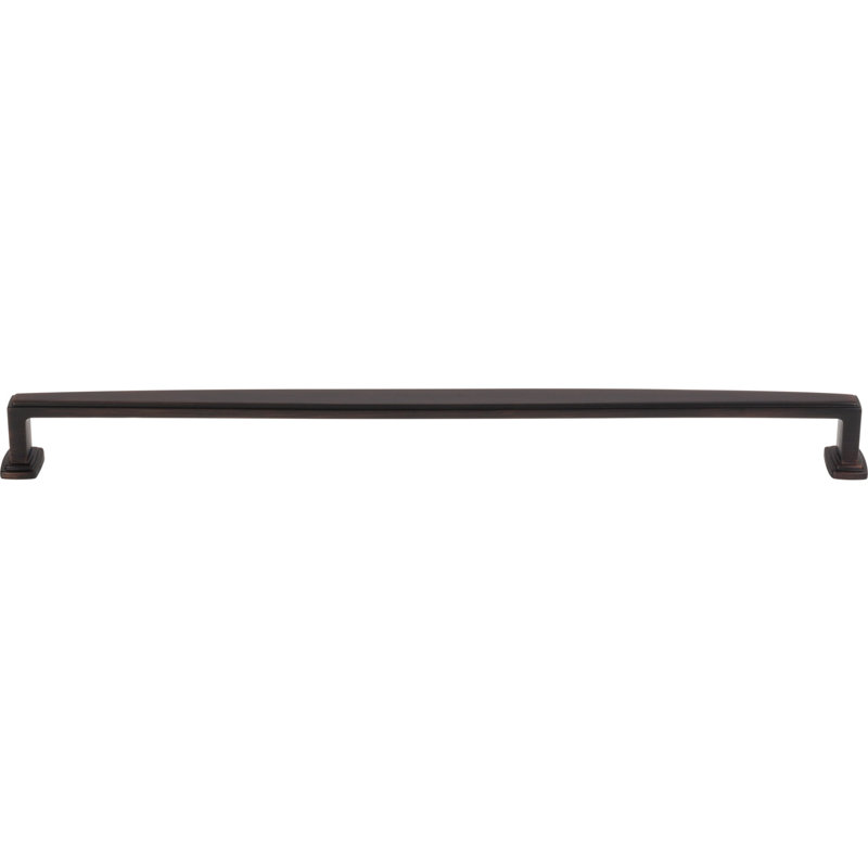 Richard Bar Pull, 12", Brushed Oil Rubbed Bronze