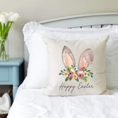  Coussin Joyeuses Pâques