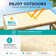 Royal Shade Customize Waterproof Pergola Sun Shade Canopy Replacement Cover with Stainless Steel Weight Rod