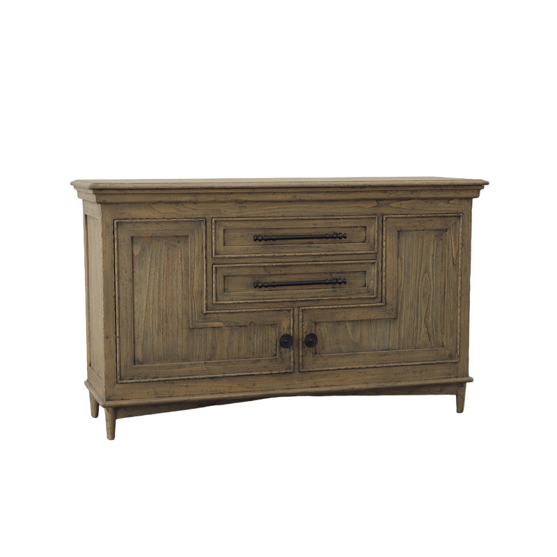 Sheridan 60'' W Solid Wood Sideboard, Brown