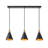 Woodby 3-Light Modern Pendant Light