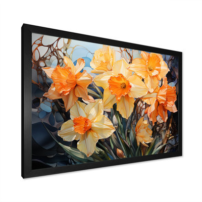 Efflorescence de jonquilles orange