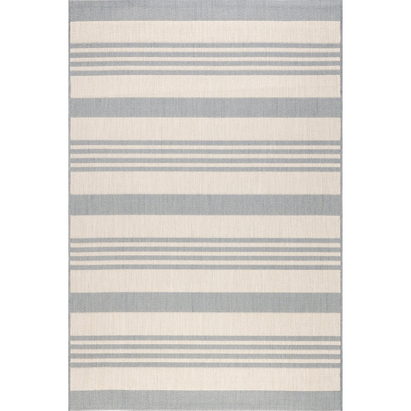 Robin Multi Stripe Indoor/Outdoor Area Rug, Rectangle 10' x 14'