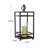 Leora Iron Tabletop Candle Lantern-818417031