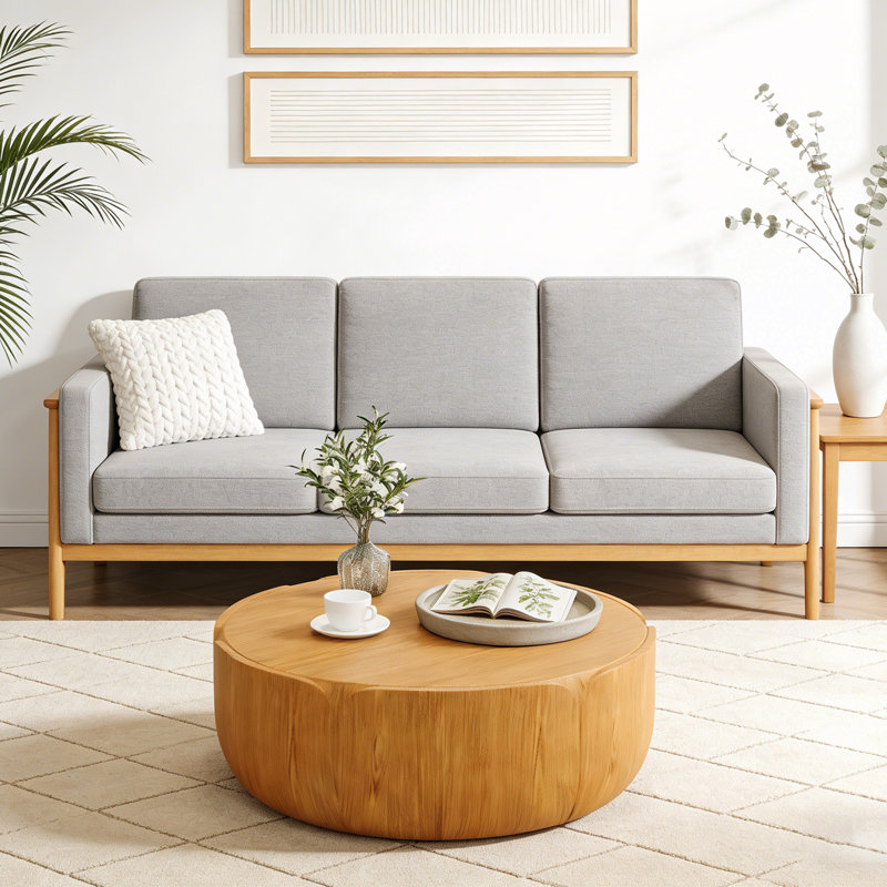 Table basse Drum, Naturel