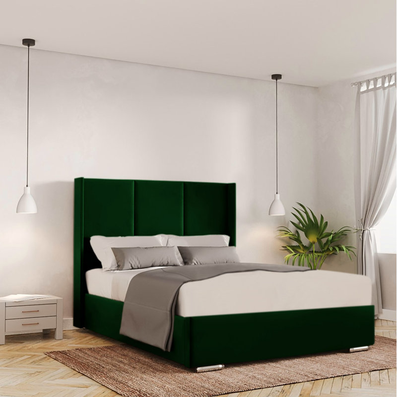 Claubert Bed Frame, Emerald, Super King (6')