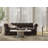 Marble Pedestal Coffee Table with End Table
