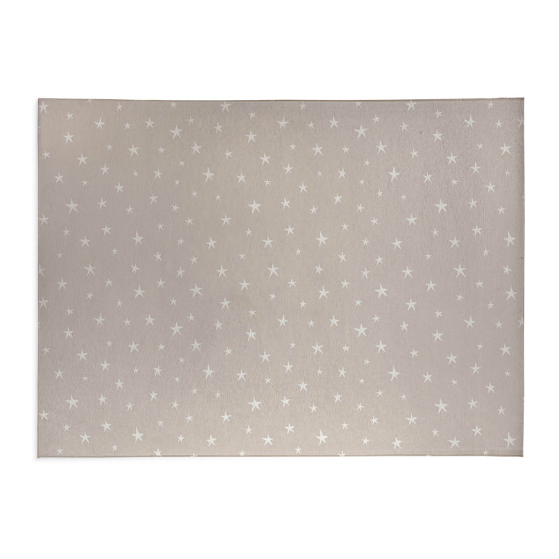 Tapis de bureau Starry Night, L 5 pi x L 3 pi, Taupe
