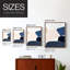 Impression sur toile Denim and Sand II - bois massif-57250463-57250462