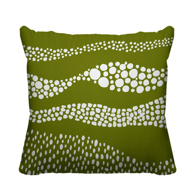 Coussin décoratif intérieur / extérieur Bia Boho Dots