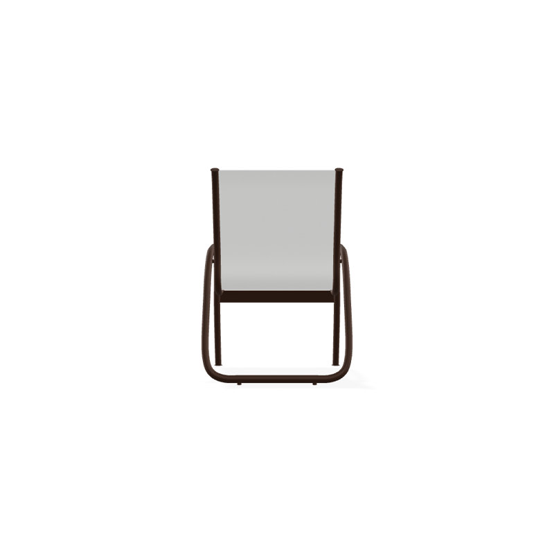 Fauteuil de patio Gardenella, Blanc 6D Sunbrella®, Kona texturé