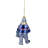 6'' Glass Hanging Figurine Ornament