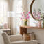 Cherry Blossom and Hydrangea Arrangement