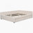 Upholstered Platform Bed with USB and 2 Drawers-853322167