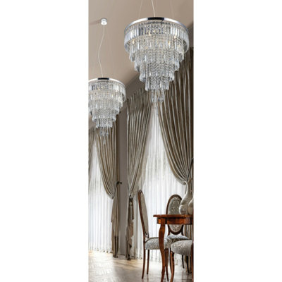 Kalabria 12-Light Crystal Chandelier