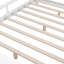 Lit plateforme en bois avec lumière DEL intégrée