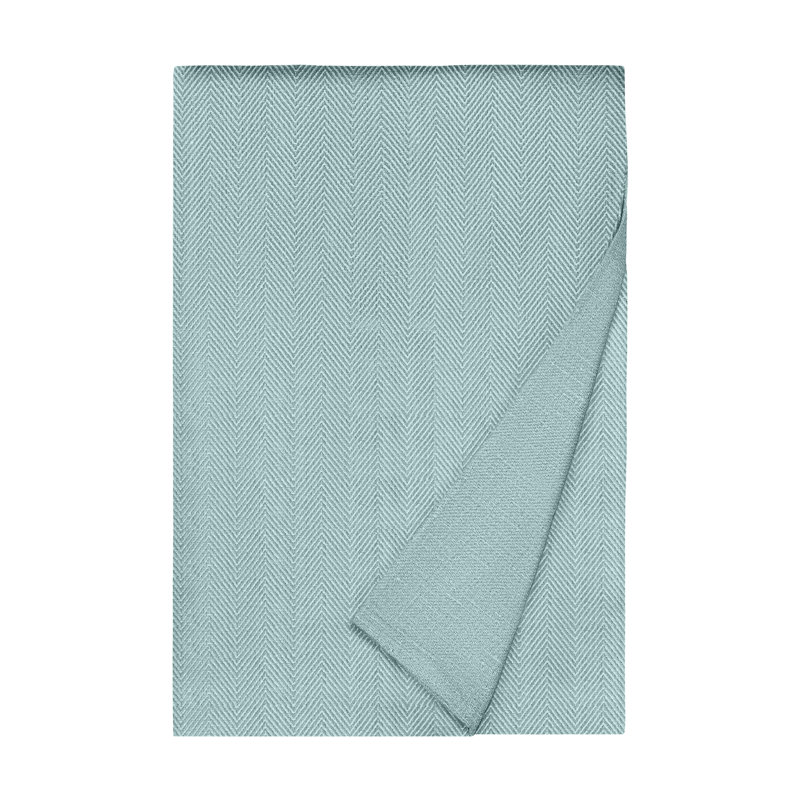 Housse de couette Zebra Linen, Turquoise, Housse de couette pour lit simple