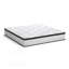 Matelas hybride mi-ferme 12 po avec mousse viscoélastique gélifiée pour soulager la pression