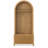70.3" Arched Hall Tree with Bench & Shoe Storage, 4 Hooks and 2 Fluted Doors-385198384