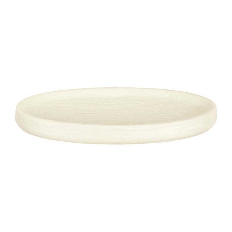 Plateau de salle de bain en céramique Stockholm, Crème