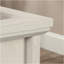 Bureau en L, finition blanche