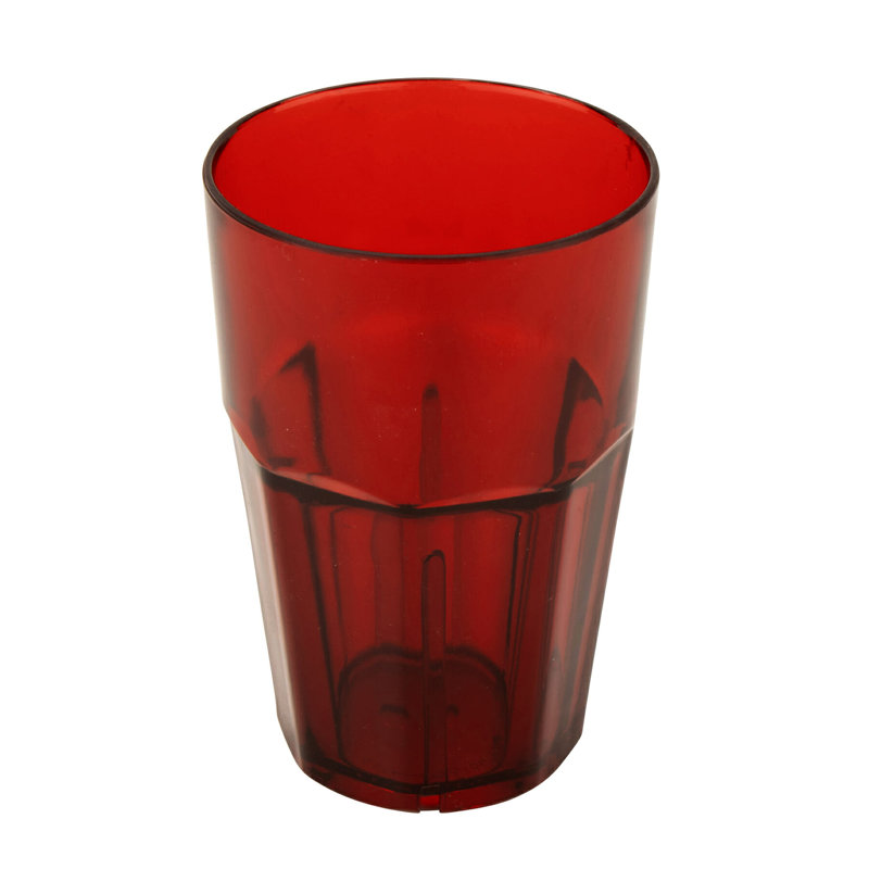 G.E.T. Bahama Tumblers - SAN Low Ball Tumbler, Rouge, 10,5 oz
