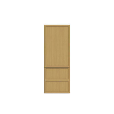 Armoire murale de cuisine avec tiroirs l 18 po x H 48 po x P 12 po prête à assembler Casainc