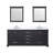 Dukes 80"  Double Vanity, Square Sinks And 30" Mirrors W/ Faucets-731382010-787786597