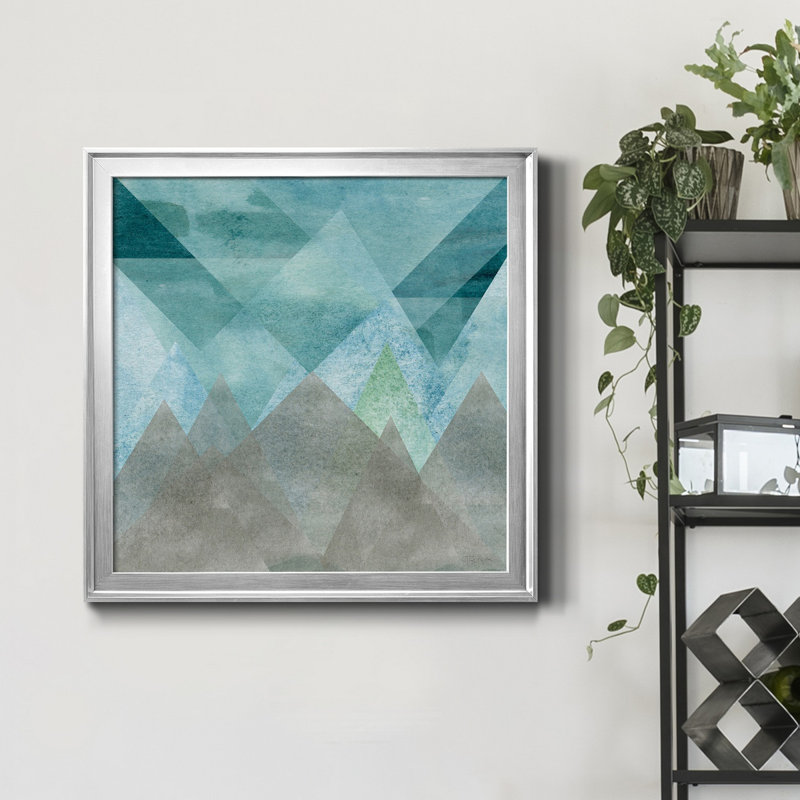 Katrina Craven - cadre photo, impression sur toile, H 34,5 po x l 34,5 po x P 1,5 po, Toile encadrée argentée