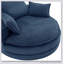 Upholstered Swivel Accent Chair-1351914158