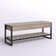47" Lift Top Storage Bench with Shelf