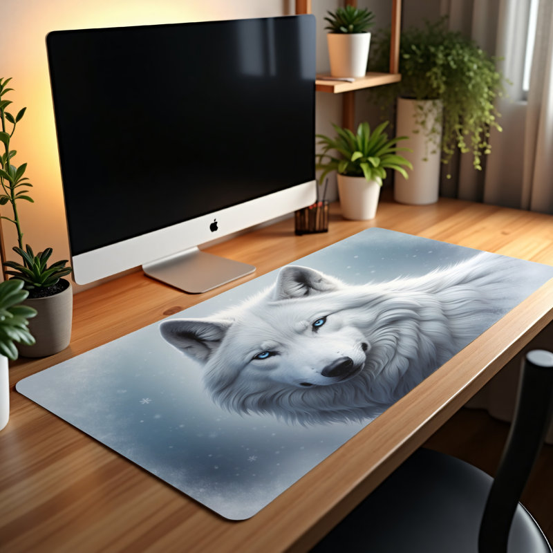 Polyester Desk Pad, 31.5x15.5